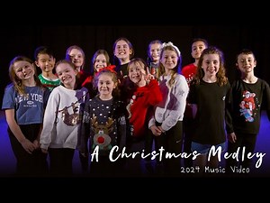 A Christmas Medley (Kids Christmas Music Video)