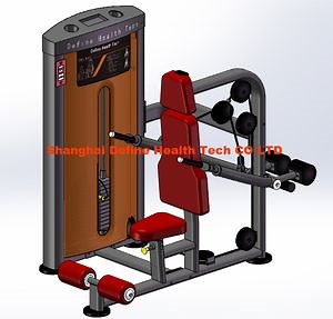[Hot Item] New Pin Loaded Machine,latest Commercial and fitness equipment,New ISO-Lateral Selectorized Machine, Professional Adjustable Seated Dips-DF-8006