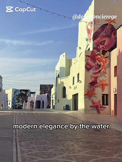 **Marina District** : Chic waterfront vibes 🌆✨ – yachts, fine dining & epic skyline views! 📍 **Gewan Island** : Qatar’s exclusive paradise 🏝️💎 – private beaches & next-level luxury.#conciergedoha #citytour #gewanisland #marinadistrict #QatarLuxury #TravelInReel #DohaVibes#cristaux#viralvideo