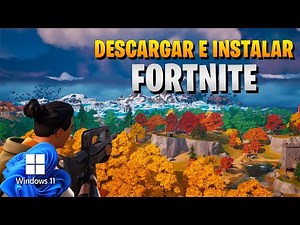 Como Descargar e Instalar Fortnite Para Pc 2023 | W7,8,10 ,11| Tutorial Completo