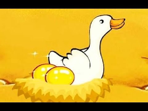 The Goose And The Golden Eggs. Fary Tale for Kids! Cartoon.