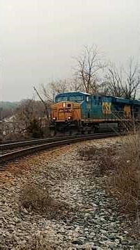 3/7 CSX eastbound Intermodal Container Train I036 at Hyattsville MD #shorts #short #viral #video