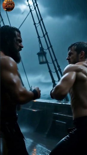 ⚔️ Bare Knuckle Fight in the Storm 🌊🔥 #shorts #pirates #maelstromtales