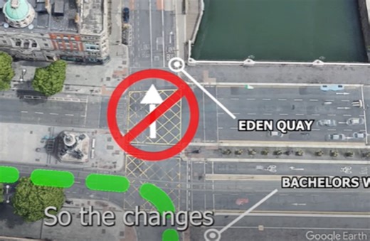 Here are all the traffic changes taking effect in Dublin city today