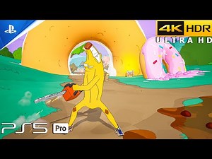 Fortnite (PS5 Pro) 4K 120FPS HDR Gameplay | Skin Springfielder Peely