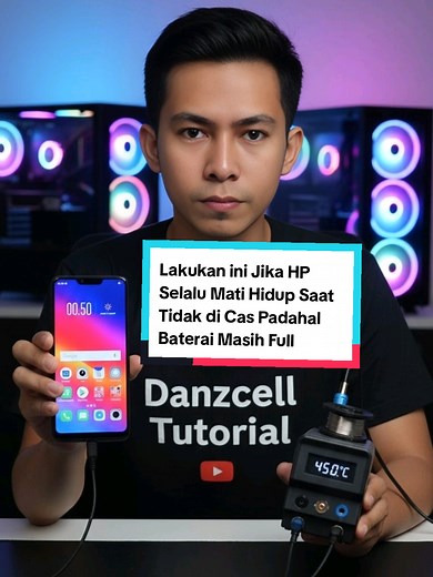 Cara Mengatasi HP Mati Hidup Saat Baterai Penuh