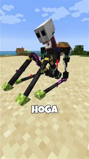 Minecraft- this mod adds a robot entity... #shorts #minecraft