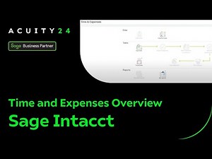 Sage Intacct - Time and Expenses Overview