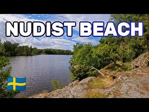 NUDE Beach in Nacka on Källtorp Lake