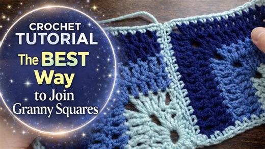 The one granny square joining method every crocheter should know