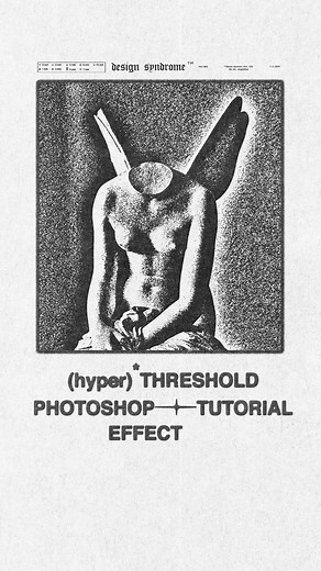 Mauro jaurena | Graphic Designer & Artist on Instagram: "Hyper threshold photoshop effect tutorial. Yeah I just made the name up👽 We all love te threshold, but this way you gain some of that detail back my g🐍 tsssssssssss PLEASE SHARE IF YOU LIKE IT! ⛓links to asset store in Bio. . #designsyndrome #madewithphotoshop #graphictutorial #designtutorial #graphicindex #adobe #darkart #retrowave #thedesigntip #photoshop #posteraday #postereveryday #posterlabs #mixtapecover #pixelsorting #typehype #vi