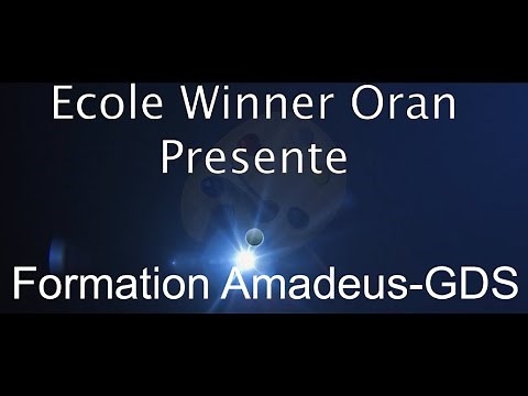 Formation Amadeus, Ecole Winner Software, Oran.
