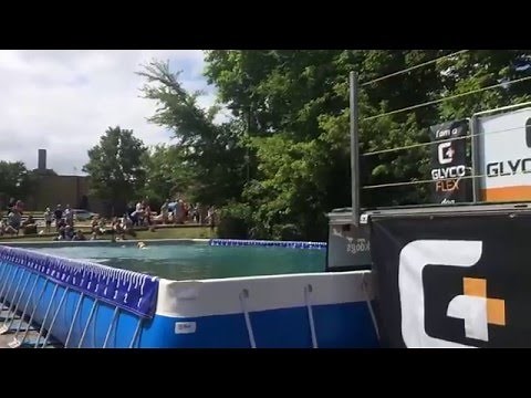 Labrador Long Jump Competition ~ DOG JUMPING 7/12/15