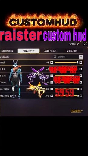 perfect and custom hud #shorts