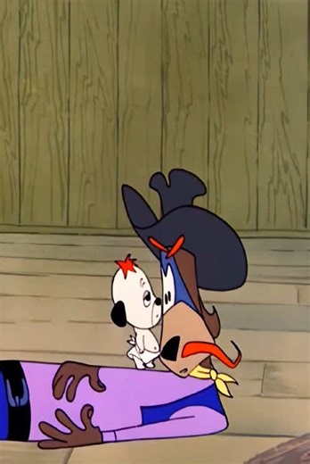 Old Wolf Throws Railroad Track in Hilarious Cartoon