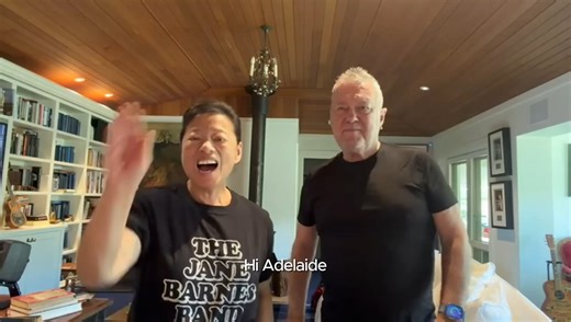 The Jane Barnes Band are hitting the road, bringing the Barnes family lounge room to the stage! 🎶 Hear from Jane and Jimmy Barnes before their upcoming Adelaide performance. 📆 29 Jan '26 📍 Her Majesty's Theatre 🎟️ bit.ly/48EleNE | Adelaide Festival Centre