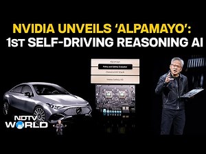 CES 2026 News | NVIDIA Unveils 'Alpamayo', World's 1st Reasoning AI For Autonomous Cars