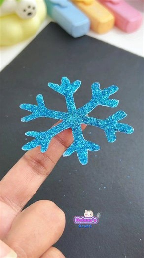 Snowflake #helenascraft #crafts #creative #diy #cute | Helena's Craft