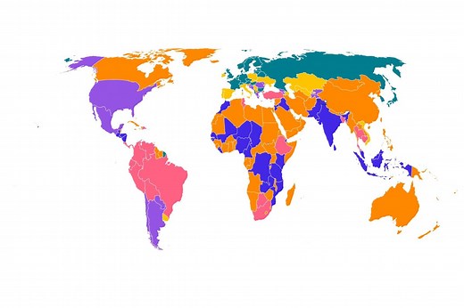 Map Shows Most Religious Countries in the World