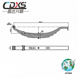 [Hot Item] Leaf Spring Suspension for Trailer Parts