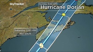 Hurricane Dorian churning towards Atlantic Canada