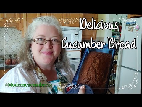 How to Make Delicious Cucumber Bread | Cucumbers Continued #moderncucumber23 #growyourownfood
