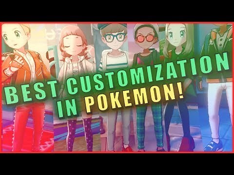 Pokemon Sword and Shield Character Customization BREAKDOWN!