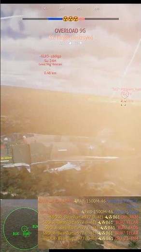 How To NUKE in Nuclear Thunder #warthunder #shorts