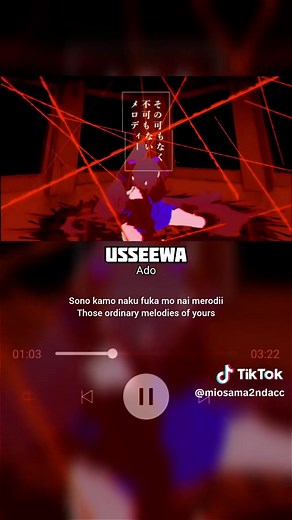 Usseewa - Ado Full Song AMV