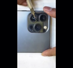 2 Sets LEAFE for iPhone 13 Pro and iPhone 13 Pro Max Camera Lens Replacement, OEM Original Camera Glass Lens with Pre-Installed Adhesive+Repair Tools