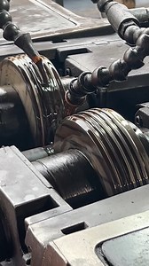 Watch the thread rolling machine in action. This machine precisely rolls threads onto metal rods with speed and accuracy. #threadrollingmachine #PrecisionEngineering #MEIL #machinery #manufacturing #meghaengineering | Megha Engineering and Infrastructures Ltd