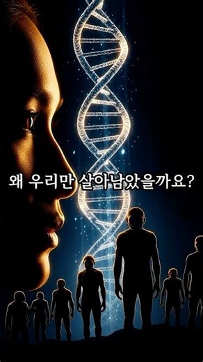 유일하게 살아남은 인류의 비밀 #humanity #과학