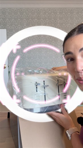 Unboxing | KitchenAid Cream toaster | a lot of buttons!