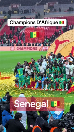 Les nouveau champions D’afrique #senegaltiktok #senegal #can #afcon #tiktoksenegal🇸🇳