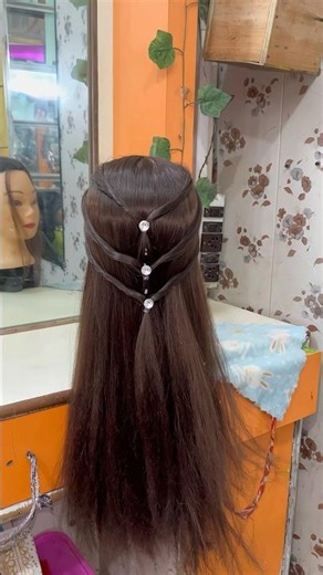 Easy kid hairstyle #shorts #hairstyle