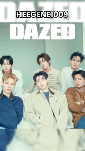 Enhypen for May 2026 Dazed Korea; They look so fine
