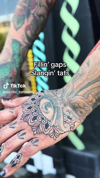 Creative Mandala Tattoo Designs for Gap Filling