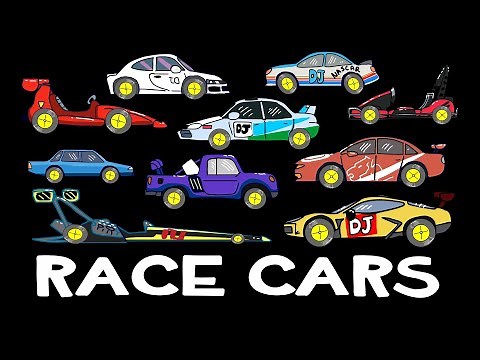 [RACE] Race Cars for kids | Picture Show | Fun & Educational Learning Video