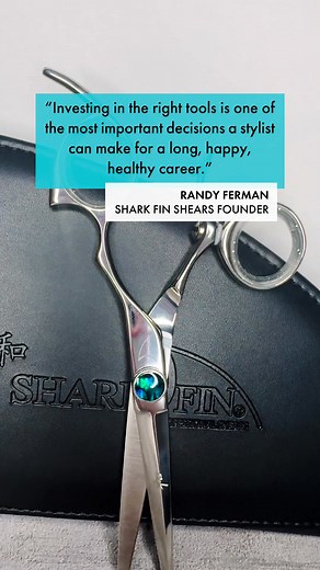 6.5K views · 11 reactions | Cut in comfort (and style) with Shark Fin Shears 麗✂️ ✅ Engineered for point, slide, wet and dry cutting  Lifetime warranty + flexible payment plans  Trusted by over 300,000 stylists (and counting!) Your hands deserve better—upgrade your tools today. Get 15% off your first order with code 퐍퐂ퟏퟓ at checkout. PLUS FREE Bonus Shears (Up to a $950 Salon Value). | Shark Fin Shears - Beauty | Facebook