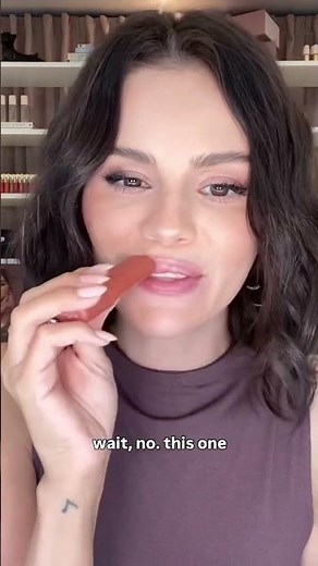 Trying the New Rare Beauty by Selena Gomez Lip Butter Balm