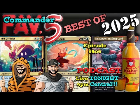 🚨 LIVE 🚨 Commander 2025 Awards 🏆 Top Cards, Commanders & MALÖRT Chaos 🍻🔥 - #406