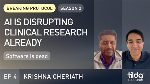 Krishna Cheriath: AI is Disrupting Clinical Research Already | Breaking Protocol Season 2 - Ep 4 | Krishna Cheriath