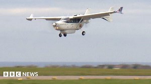Scotland's first electric-powered aircraft begins Orkney test flights
