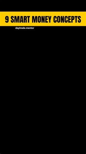 Trading | Trader | Money on Instagram: "Unlock the secrets of the pros! 📈💡 These 9 Smart Money Concepts will level up your trading game. Ready to spot order blocks, liquidity pools, and master the market? 💰🧠 Dive in, trade smart, and never trade alone—follow @daytrade.mentor for daily trading wisdom and exclusive tips! 🚀📊#trading #forex #stocks #money #bitcoin #business #entrepreneur #investing #crypto #forextrader #investment #success #finance #stockmarket #daytrading #trader #motivation 