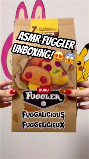 ASMR Fuggler Unboxing! Which food Fuggler did I get?! #fuggler #asmr #blindbox #toyunboxing