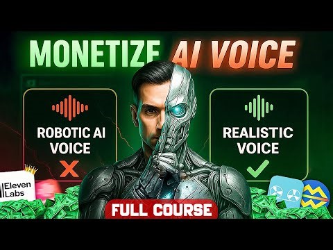 Want a Realistic Human-Like AI Voice? Watch This Full Course! 😍| Ai Voice Editing
