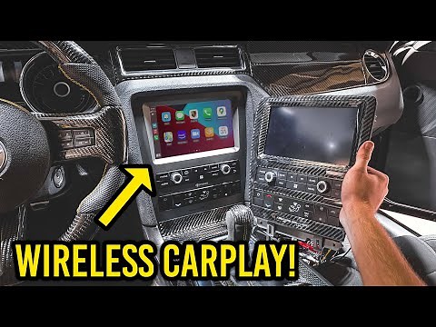 Upgrade to Wireless Apple CarPlay for the Mustang! Dynavin 8 PRO!