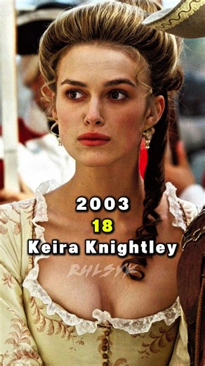 Keira Knightley Evolution (2002-2025) #evolution #beforeandafter #transformation