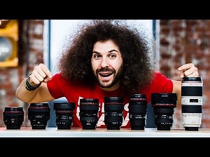 My "ULTIMATE" CANON EF Full Frame Lens Kit