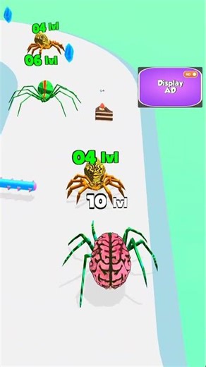 Insect Evolution Spider Run 🕷️ - Gameplay #10